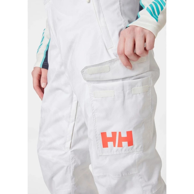 Női Helly Hansen W Switch Cargo Insulated Sínadrág Fehér | YRE-714268