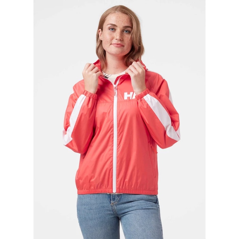 Női Helly Hansen W Vista Packable Alkalmi Dzsekik Korall | LMX-851327